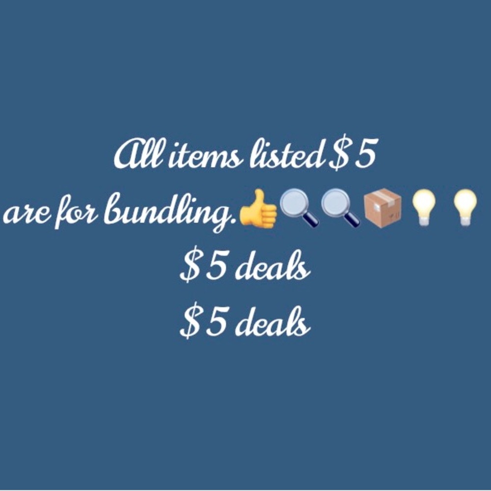 $5 dollar deals